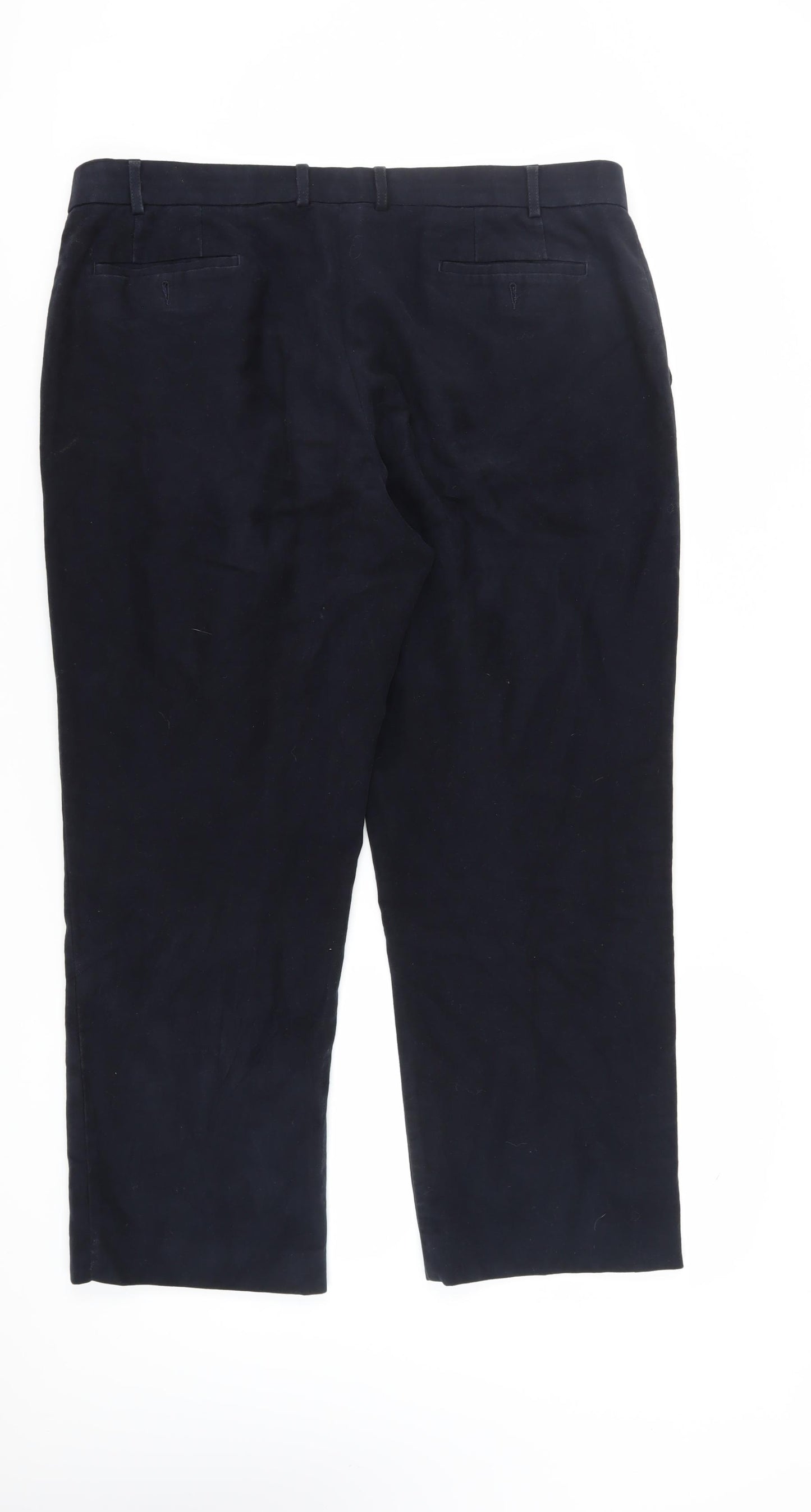 Marks and Spencer Men's Blue Chino Trousers 42