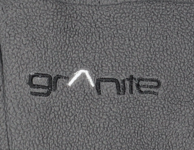 Granite Men's Grey XL Fleece Jacket, Casual, Warm
