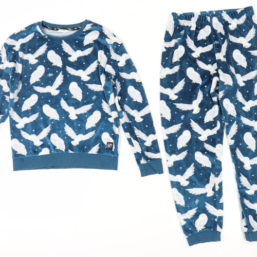Marks and Spencer Girls Blue Harry Potter Pyjama Set