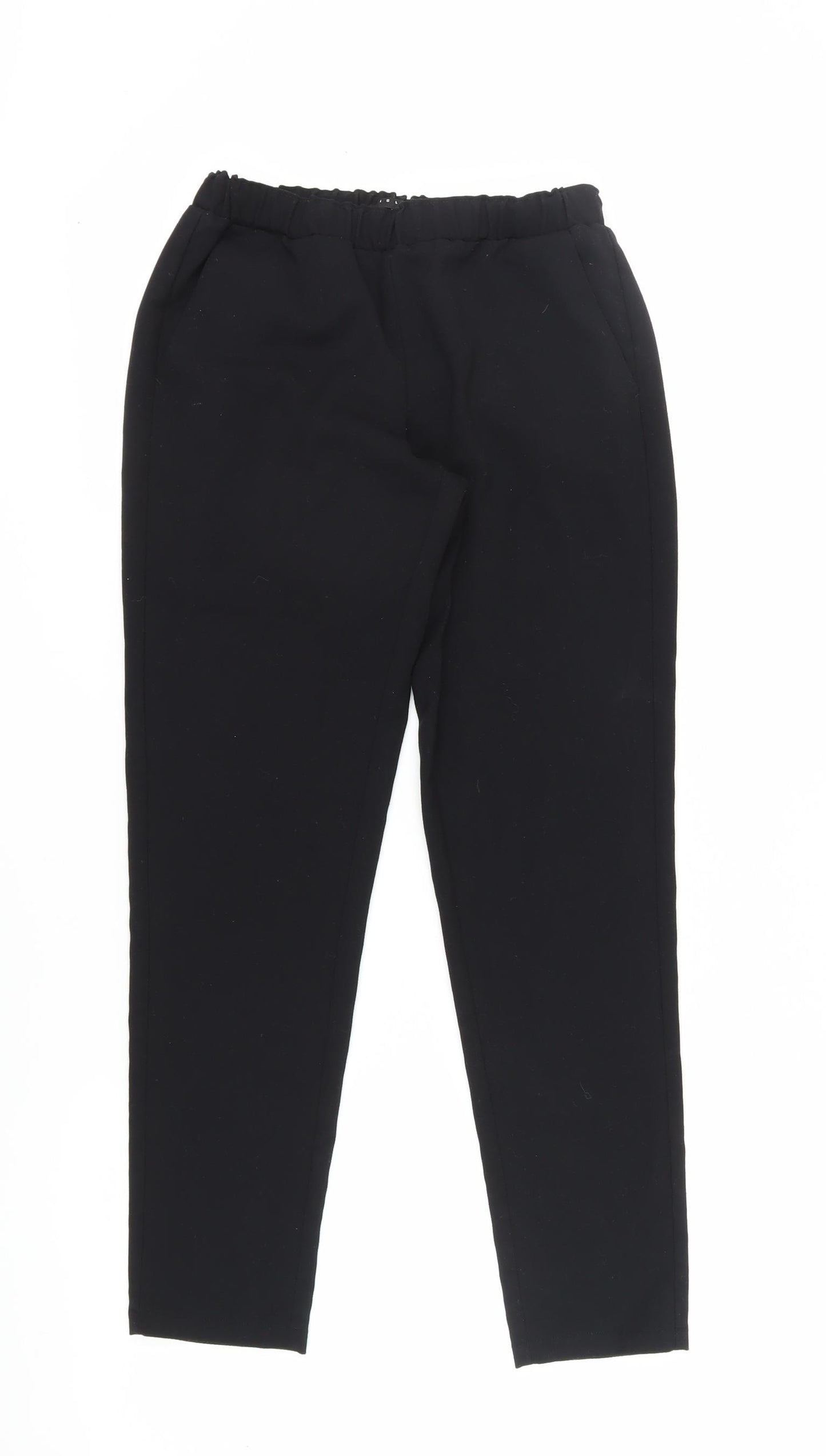 Sisley Women's Black Straight Trousers Size 6