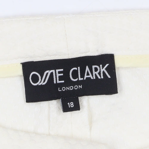Ossie Clark Women's Beige Trousers Size 18