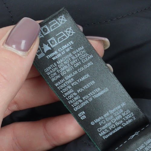 Marks and Spencer Women's Grey Basic Jacket L Full Zip