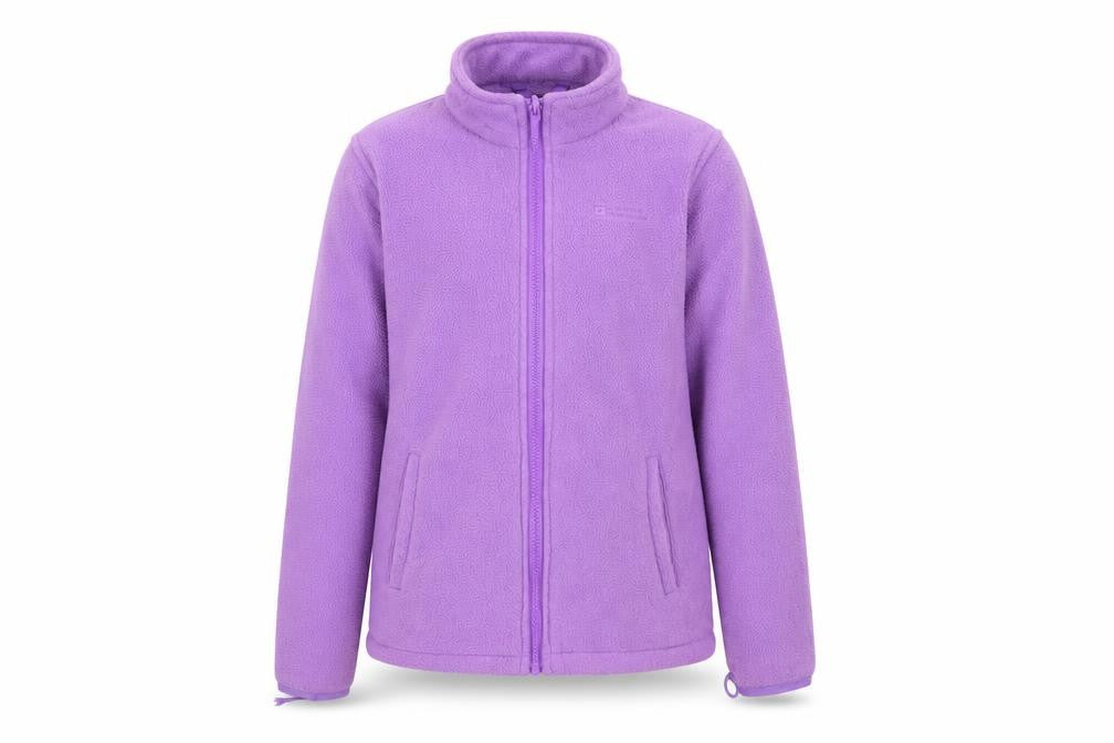 Mountain Warehouse Girls Purple Fleece Jacket 11-12 Years