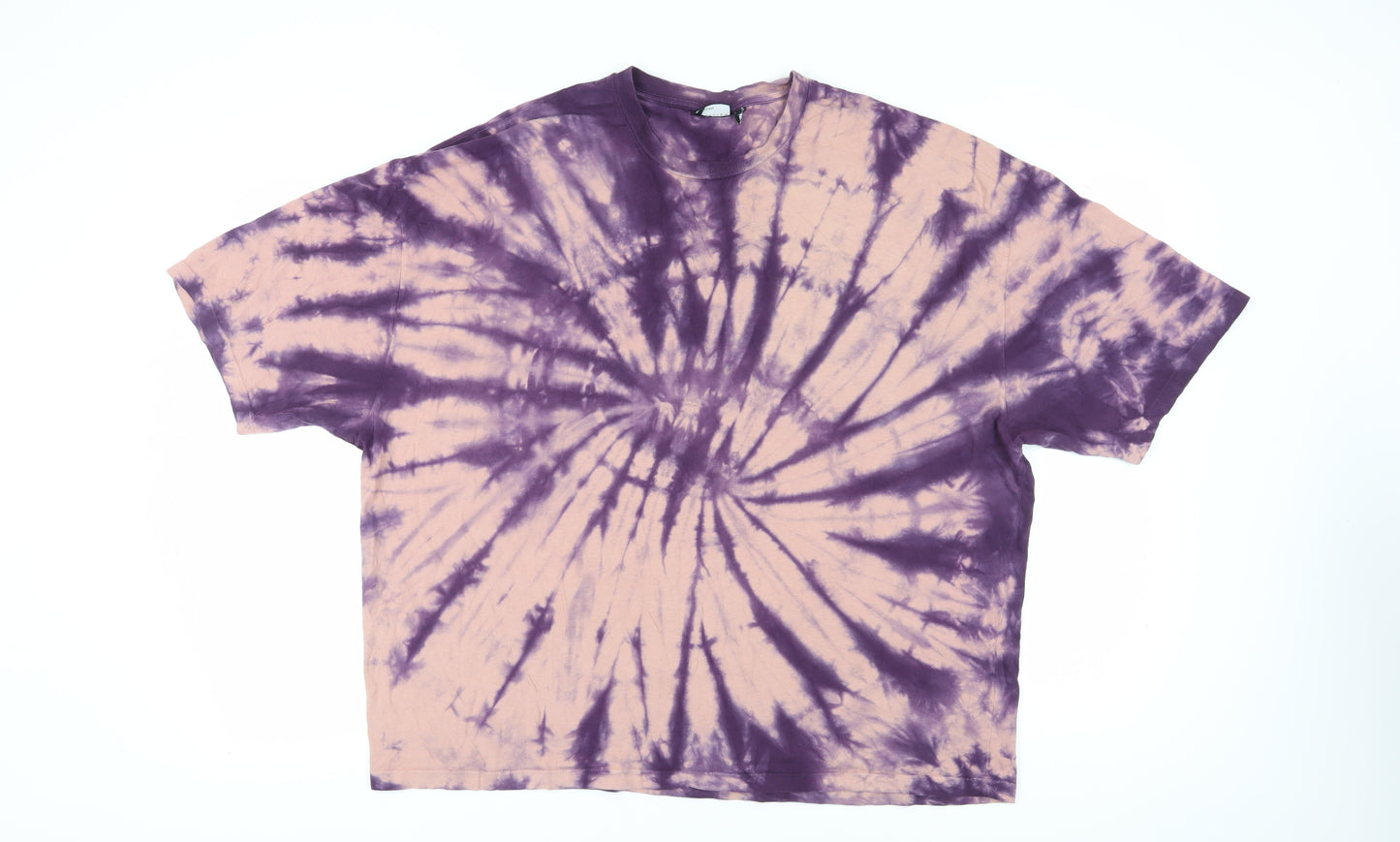 ASOS Unisex Multicoloured Tie Dye T-Shirt, L, Casual