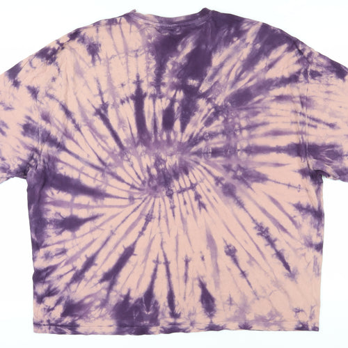 ASOS Unisex Multicoloured Tie Dye T-Shirt, L, Casual