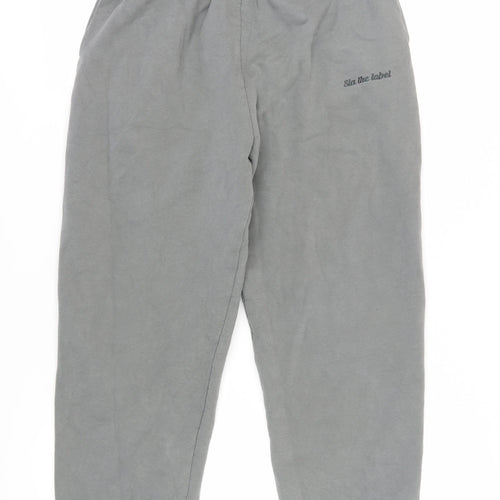 SLA The Label Women's Grey Sweatpants, Size S, Cotton