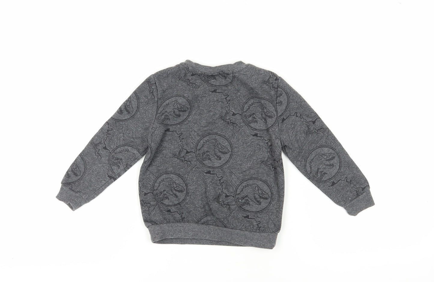 Jurassic World Boys Grey Sweatshirt 4-5 Years Pullover