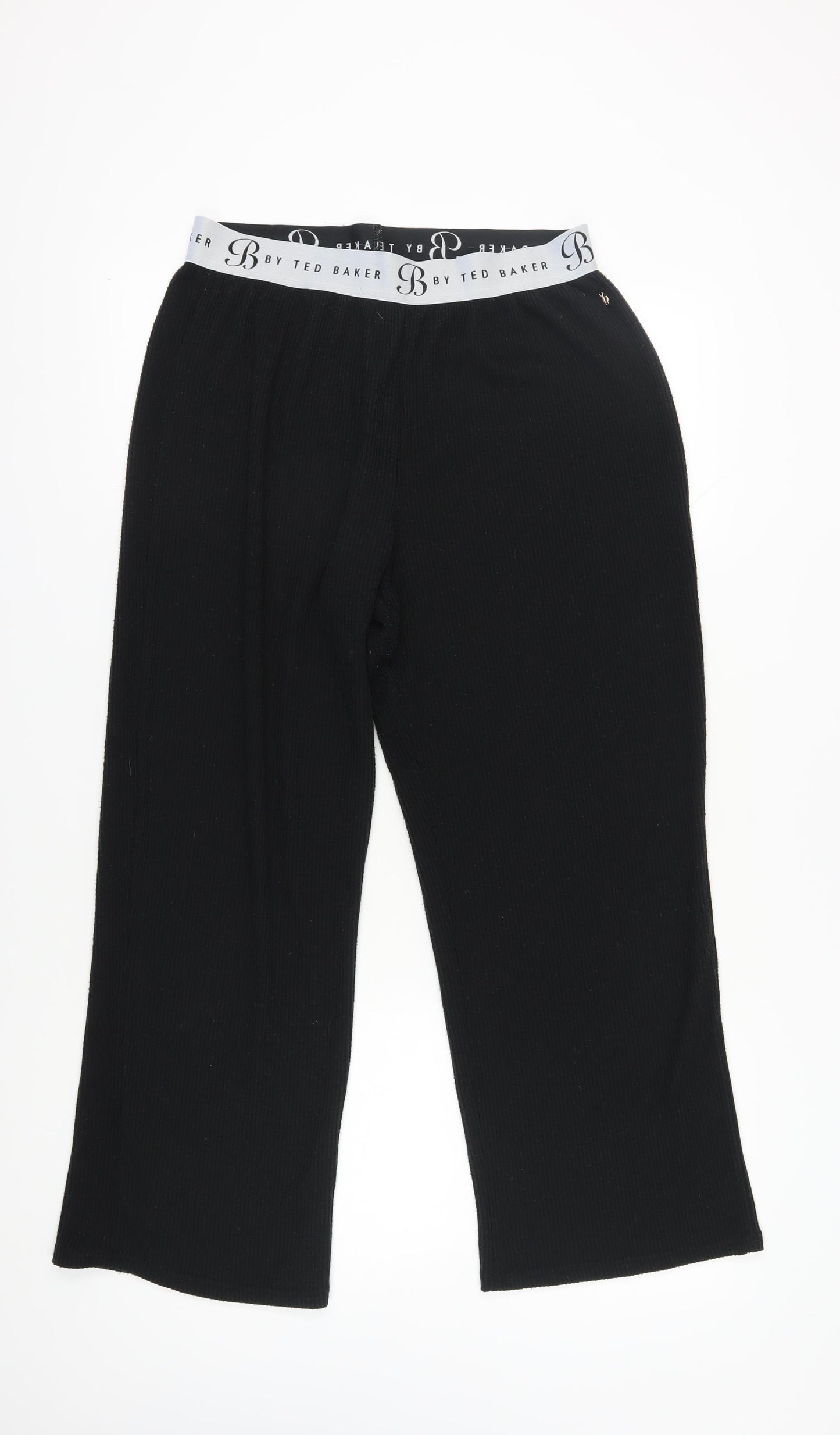 Ted Baker Women's Black Cropped Trousers Size 14
