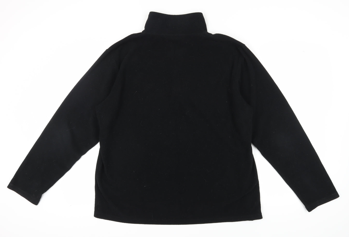Hi Gear Men's Black 2XL Fleece Pullover Sweatshirt