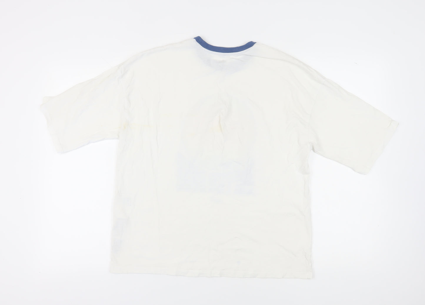 Levi's Ringer T-Shirt White XS Unisex Retro Style