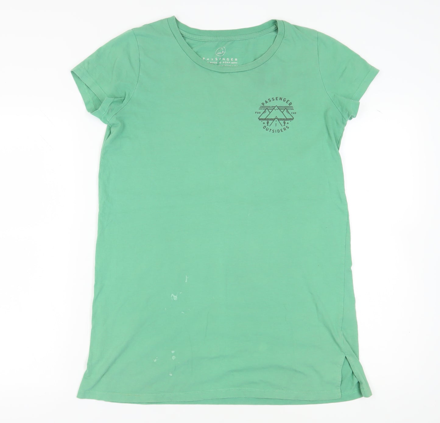 Passenger Women's Green T-Shirt Medium Casual Summer