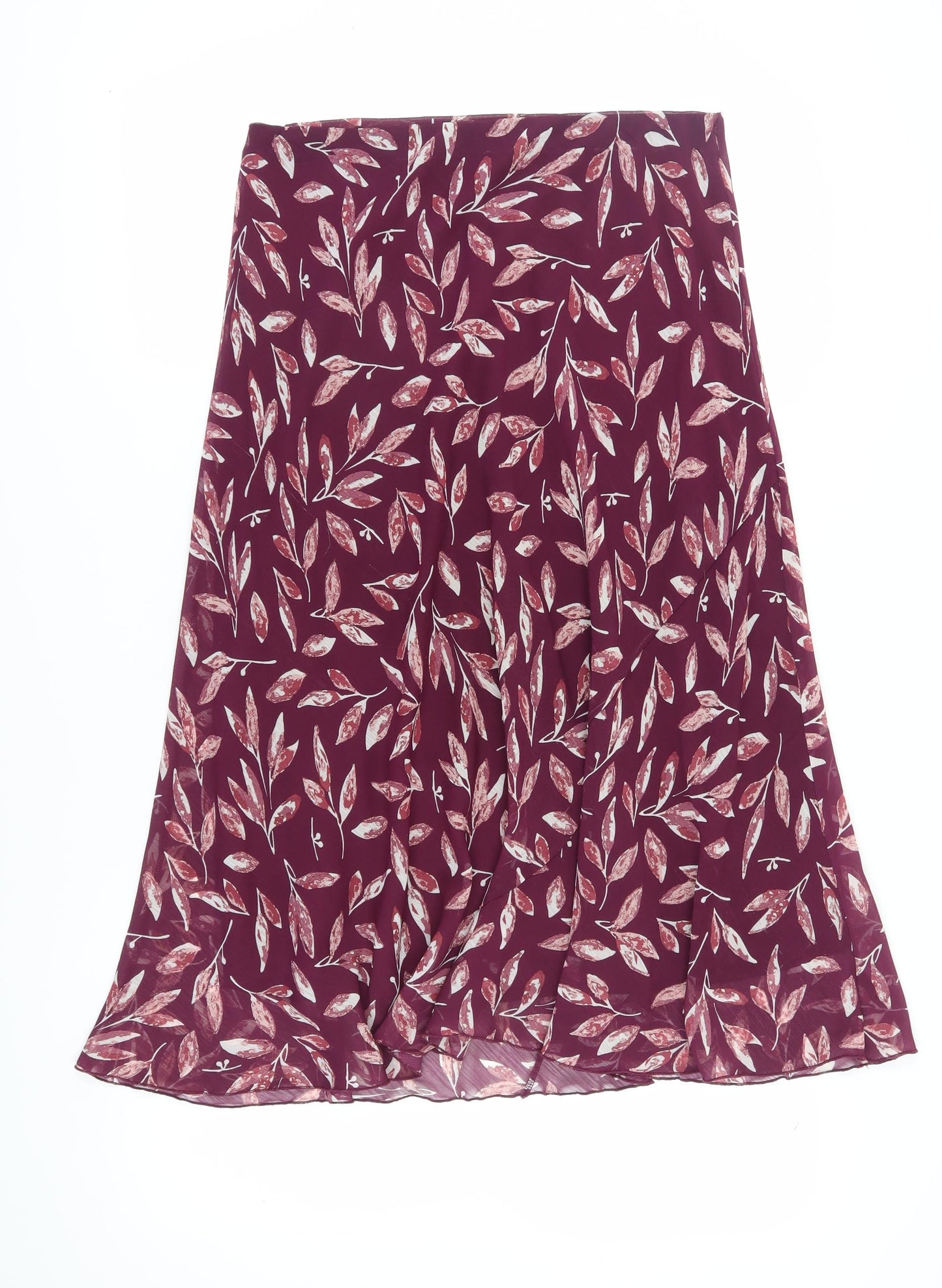 Isle Women's Multicoloured Floral A-Line Midi Skirt Size 12
