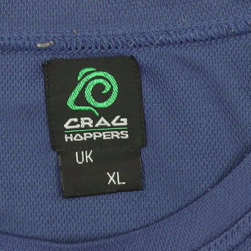 Craghoppers Men's Blue XL Crew Neck T-Shirt