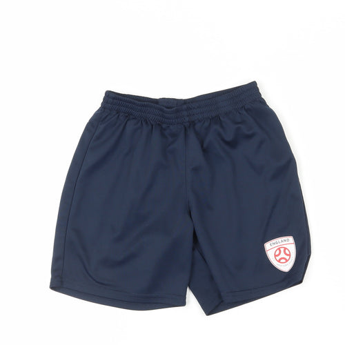 UEFA Euro 2020 Boys Blue Athletic Football Shorts EU134