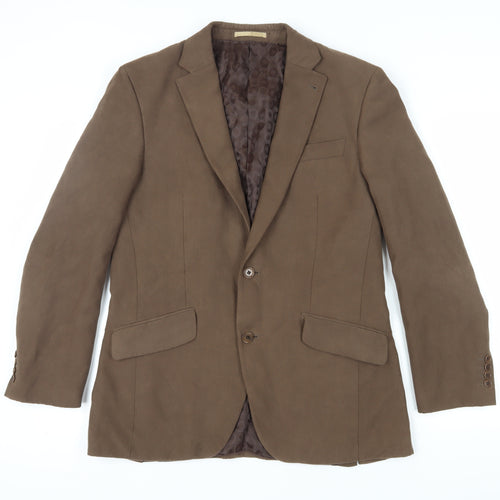 Next Brown Blazer, Men's Size 40R, Formal Wear