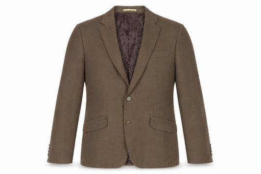 Front view of Next Brown Blazer, Men's, size 40R, Formal Wear