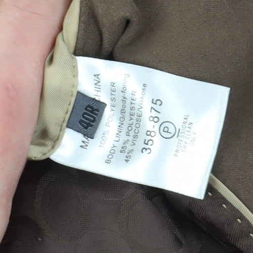 Next Brown Blazer, Men's Size 40R, Formal Wear