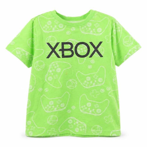 Xbox Graphic Boys Green T-Shirt 5-6 Years Short Sleeve