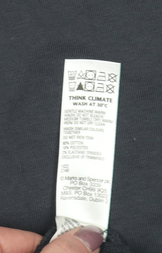 Marks and Spencer Men's Black 2XL Jogger Trousers