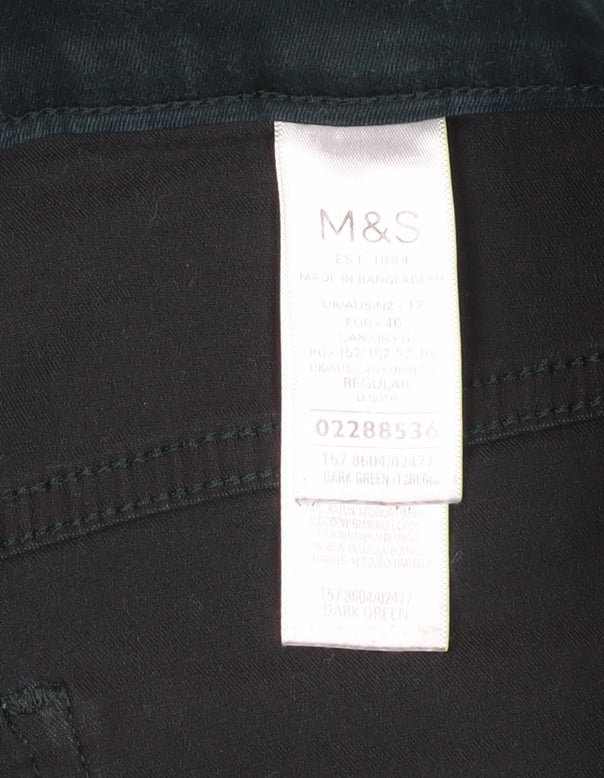 Marks and Spencer Green Women's Jegging, Size 12