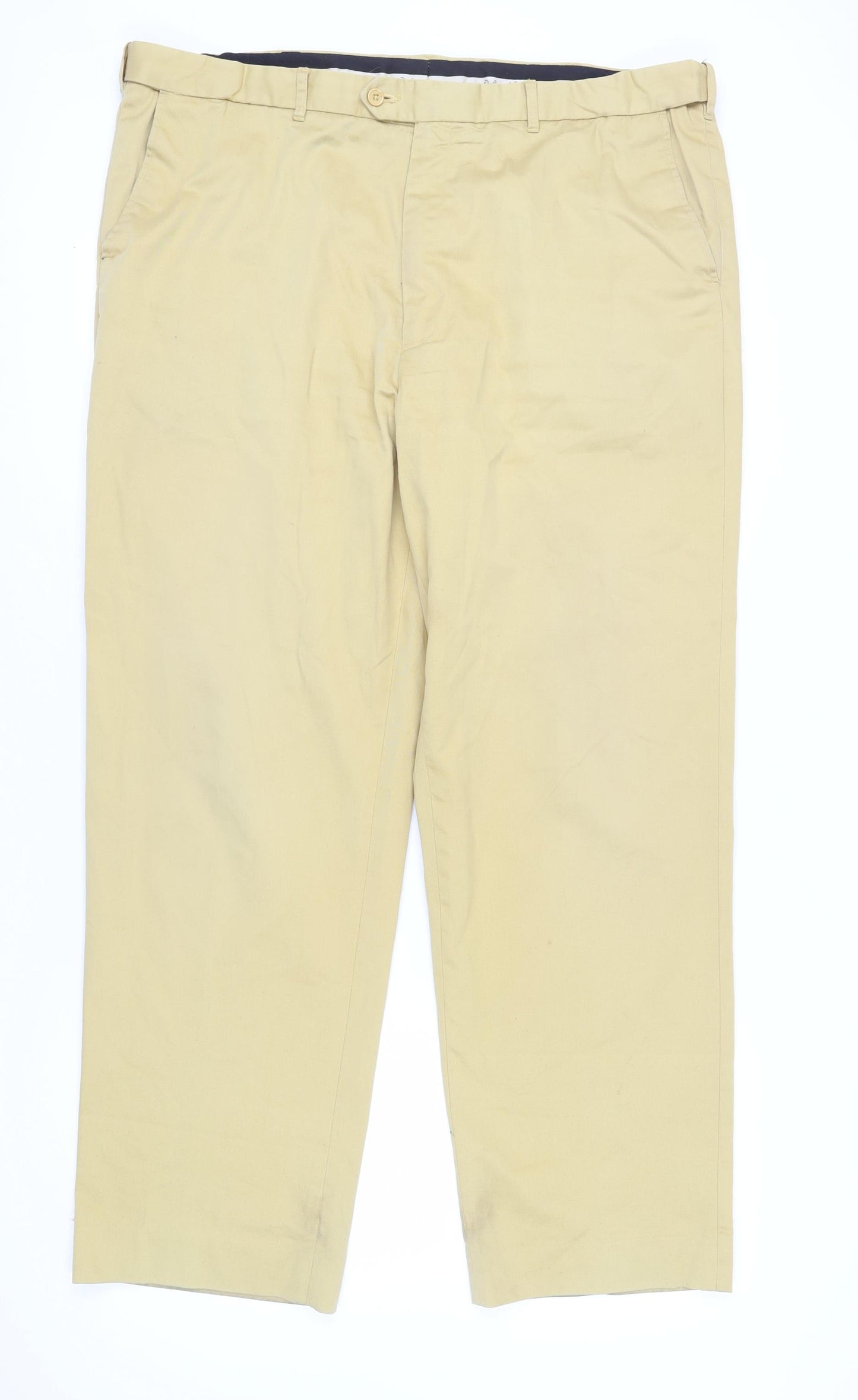 Peter Christian Men's Beige Chino Trousers Size 44