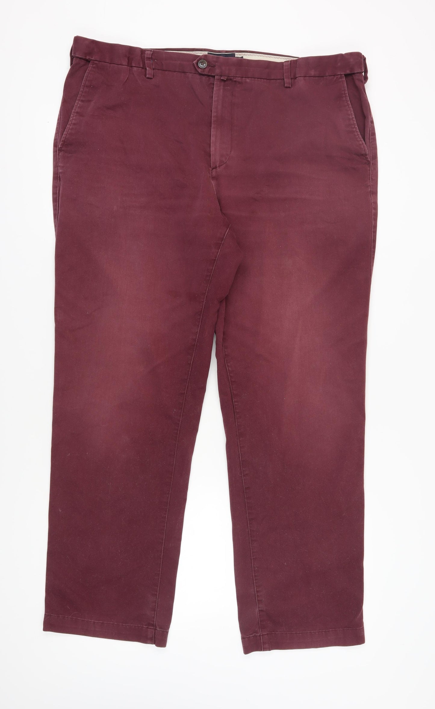 Blue Harbour Men's Red Chino Trousers Size 44