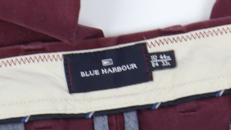 Blue Harbour Men's Red Chino Trousers Size 44