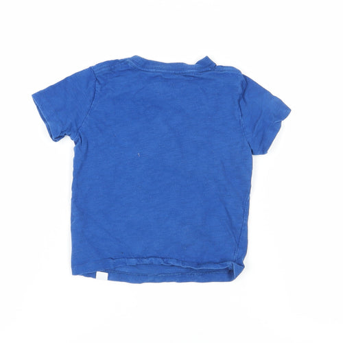 Gap Disney Girls Blue Mickey Mouse T-Shirt 3 Years