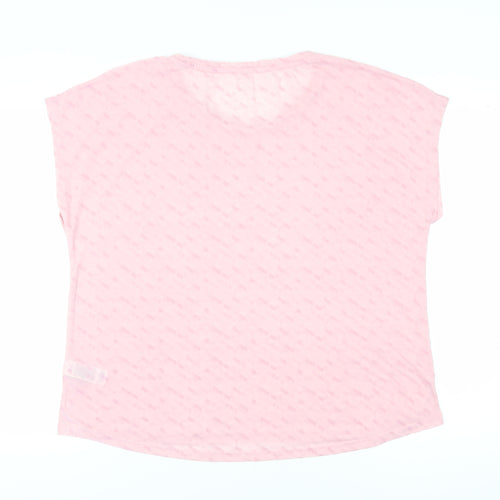 Marks and Spencer Women's Pink Sleeveless T-Shirt UK 20