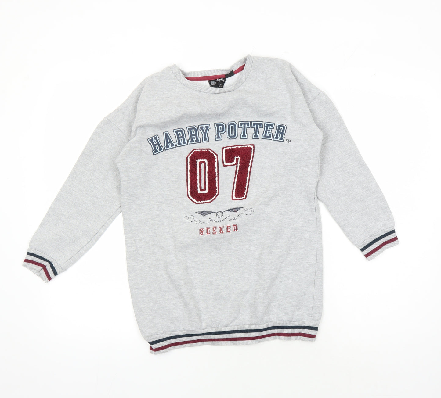 Wizarding World Boys Grey Harry Potter Seeker Sweatshirt 12-13 Yrs