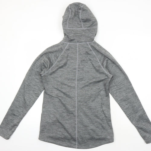 The North Face Women's Grey Full Zip Hoodie S