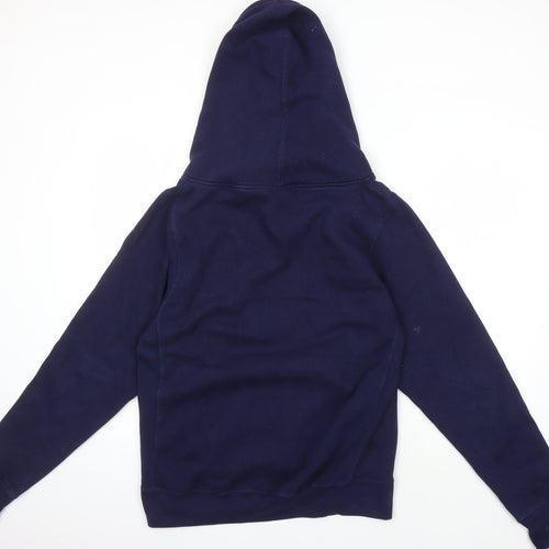 FAB Men's Navy Hoodie Medium Pullover Cotton