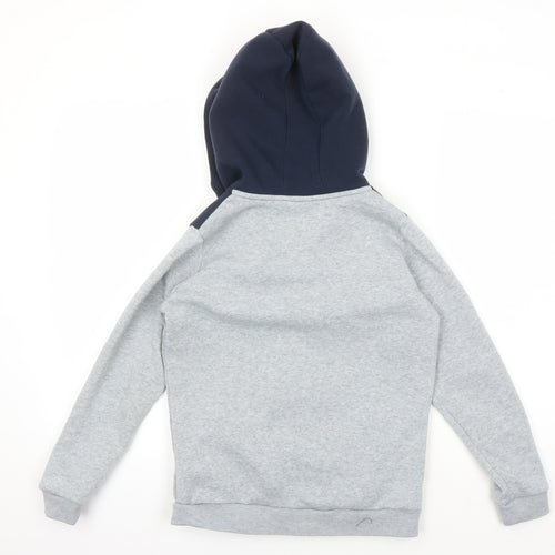 Slazenger Boys Grey Full Zip Hoodie 11-12 Years