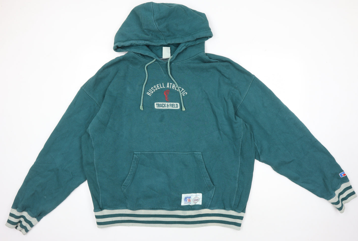 Russell Athletic Men's Green XL Pullover Hoodie