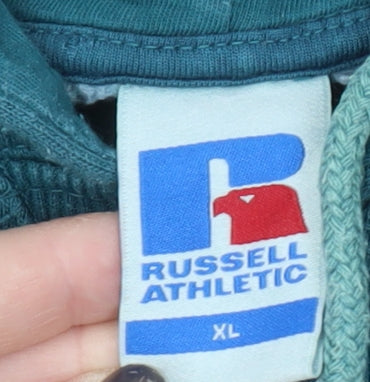 Russell Athletic Men's Green XL Pullover Hoodie