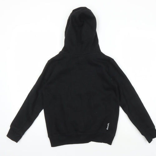 Bench Boys Black Pullover Hoodie 9-10 Years - Stylish & Comfortable