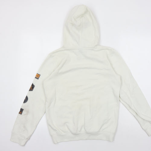 Under Armour Boys Ivory Logo Hoodie - Large, Casual Sports