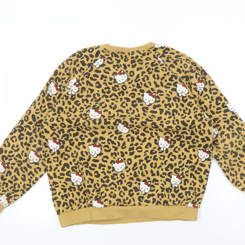 Hello Kitty Girls Multicoloured Animal Print Sweatshirt 11-12Y