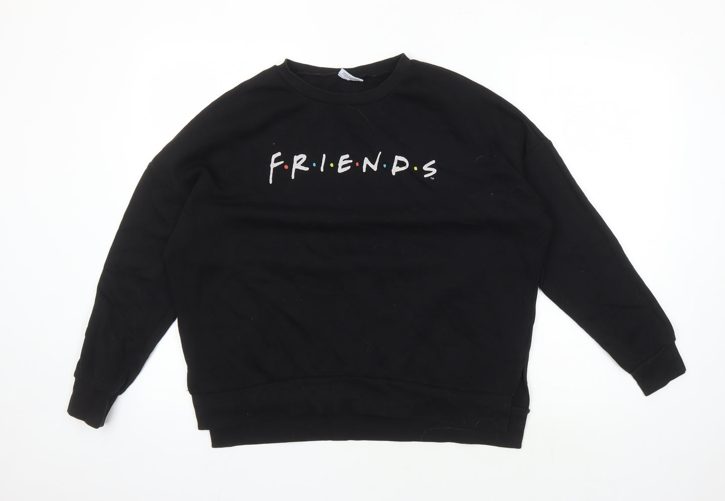 F.R.I.E.N.D.S Black Women's Pullover Sweatshirt S