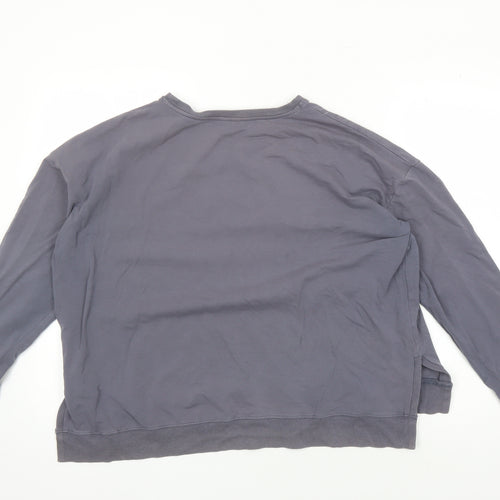 Chalk Women's Grey Pullover Sweatshirt One Size