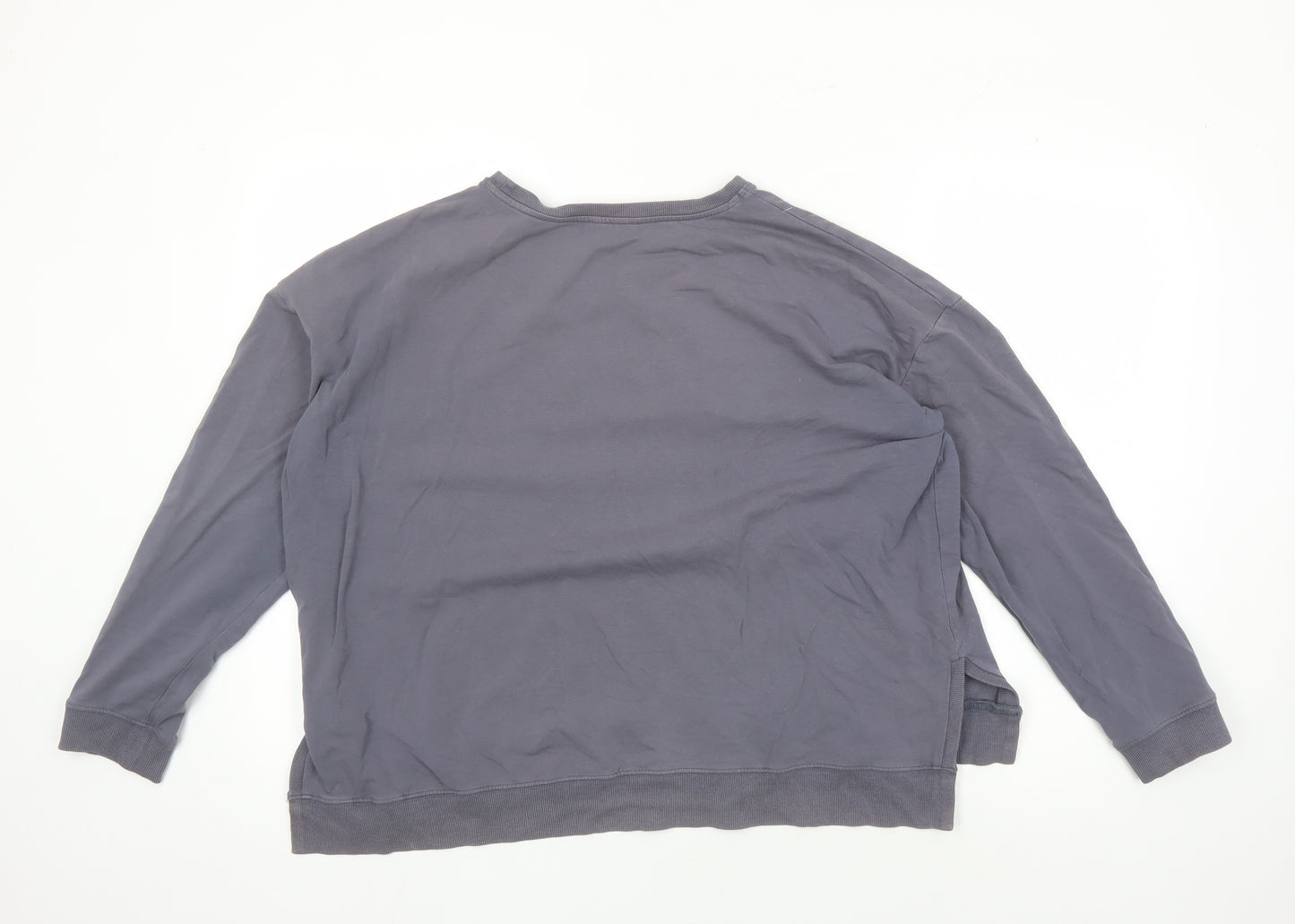 Chalk Women's Grey Pullover Sweatshirt One Size