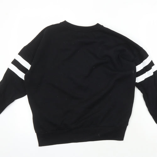 Each x Other Black Graphic Pullover Sweatshirt S
