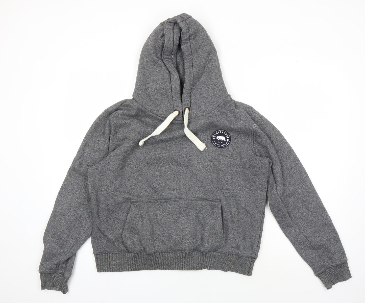 SoulCal & Co Women's Grey Pullover Hoodie, Size 16