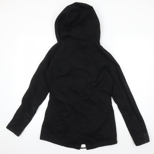 Aiki Women's Black Hooded Jacket XS Casual Wear