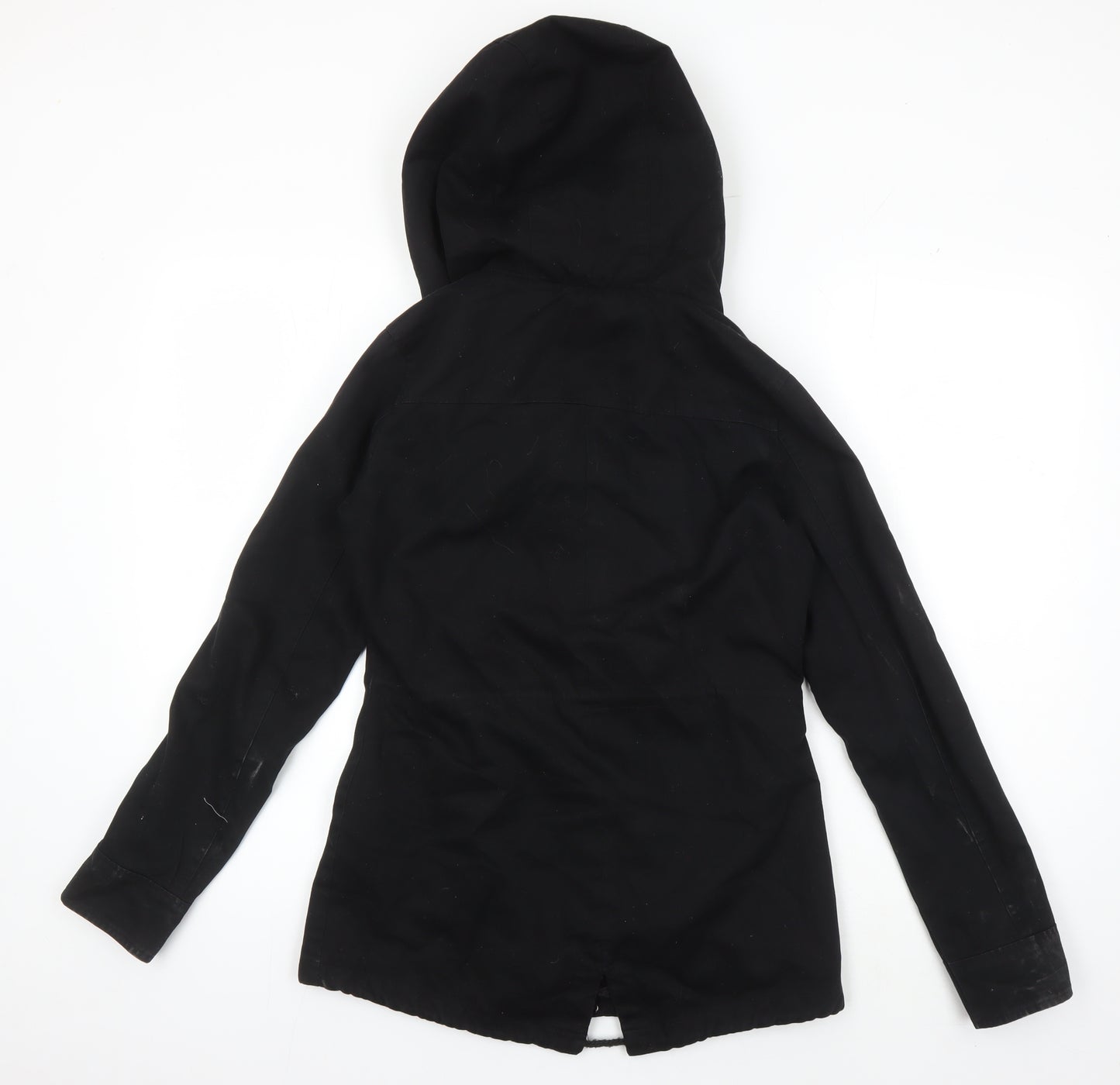 Aiki Women's Black Hooded Jacket XS Casual Wear