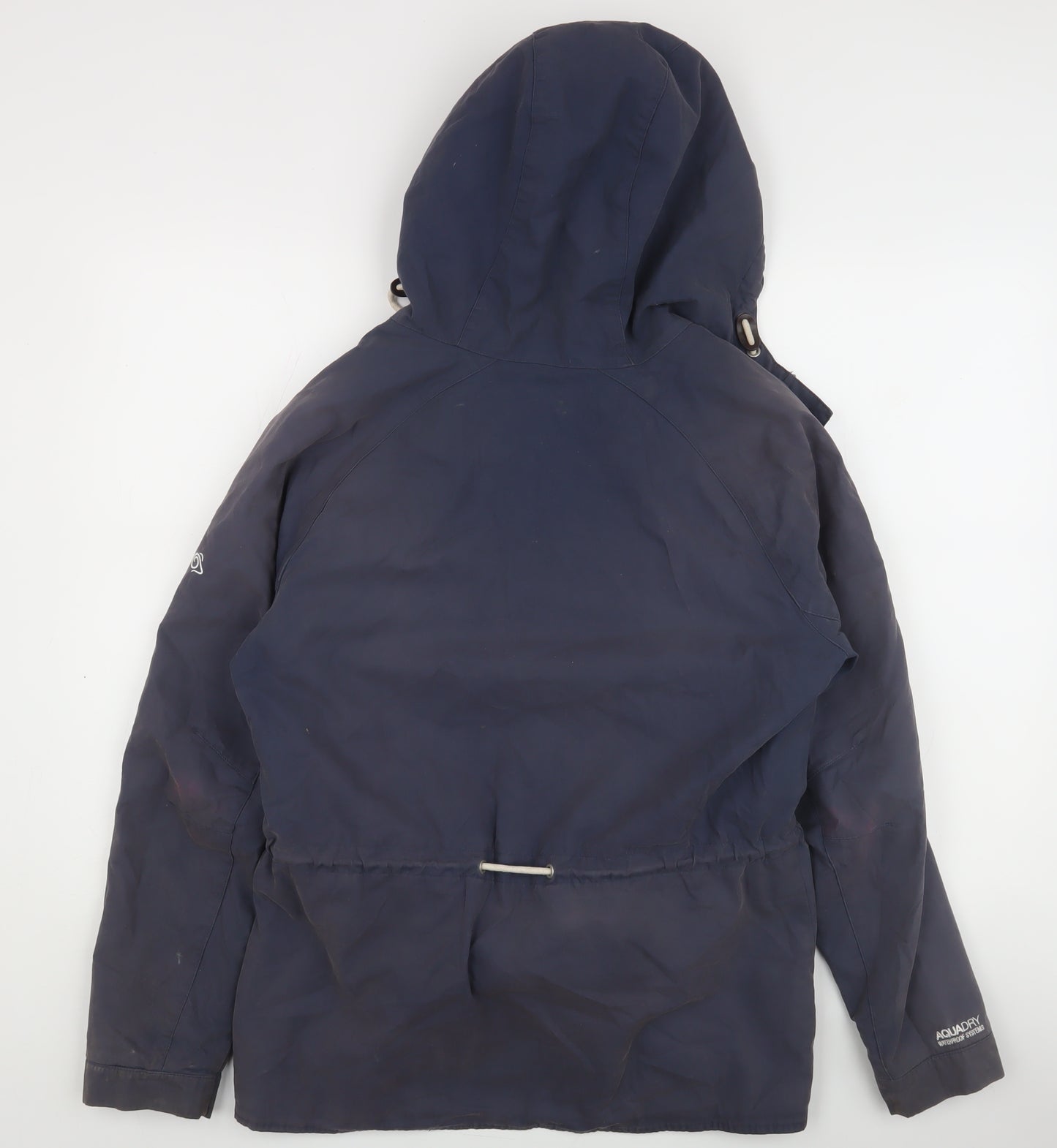 Craghoppers Women’s Blue Hooded Anorak Jacket Size 12