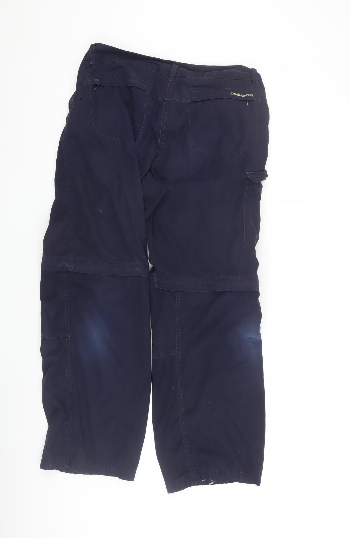 Craghoppers Men's Blue Cargo Trousers - Size S Regular