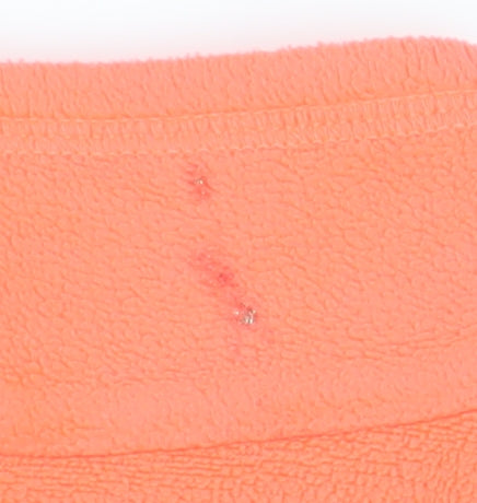 Regatta Girls Orange Fleece Hoodie 10 Years Pullover