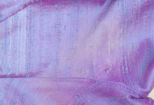 Laura Ashley Purple Silk A-Line Dress Size 12