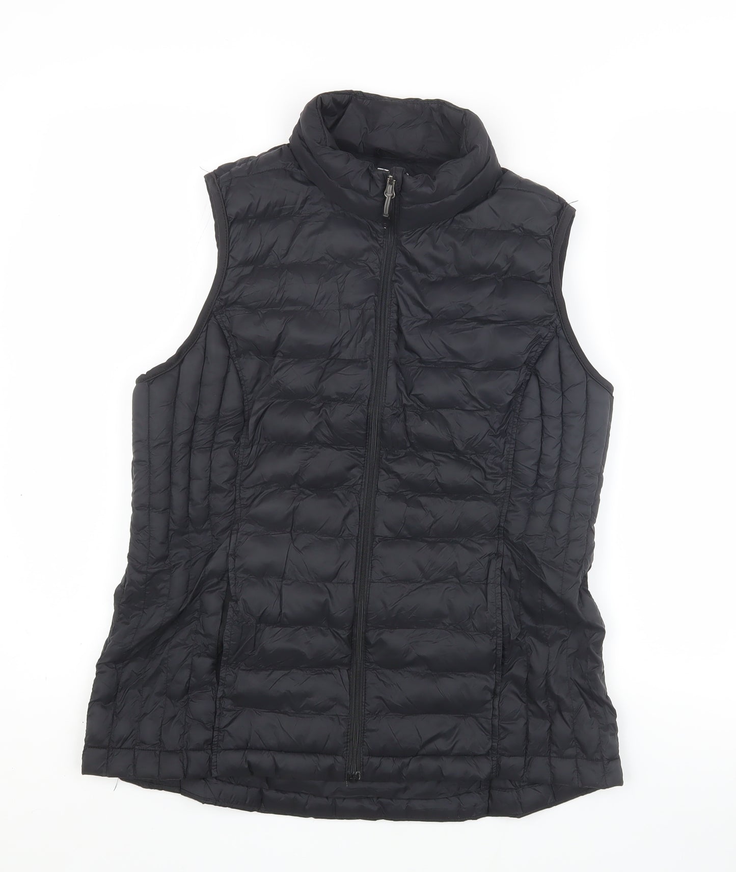 32 Degrees Women's Black Padded Waistcoat M Full Zip
